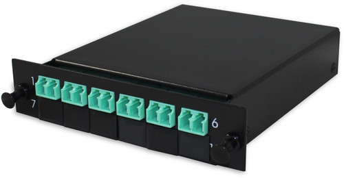 12 Fiber MTP to LC Duplex LGX OM3 Multimode Cassette